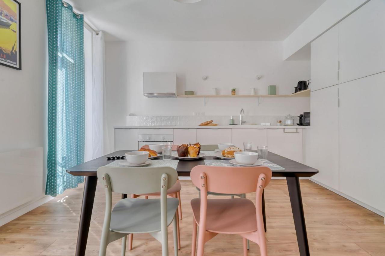 O'Dock - Bel Appartement Dans Le Quartier Des Docks Et De La Joliette Marseille Luaran gambar